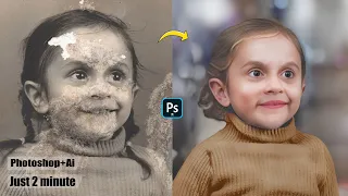 How To Restore Old Photos In Photoshop