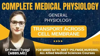 TRANSPORT ACROSS CELL MEMBRANE