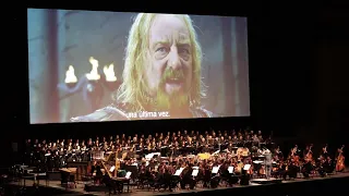 Forth Eorlingas - LOTR Two Towers (Live orchestra Barcelona 15/4/23)