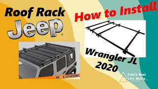 Roof Rack | Jeep Wrangler JL 2020 | Installation Step by Step | Finally I found one!