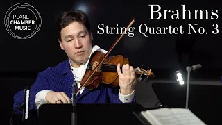 PLANET CHAMBER MUSIC – Johannes Brahms: String Quartet No. 3 in B Major, op. 67 / Schumann Quartett