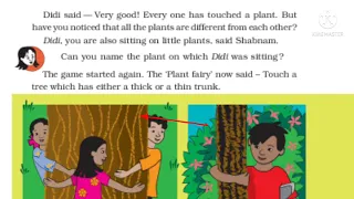 The United Public School Std-3 E.V.S Lesson-2 The Plant Fairy Explanation