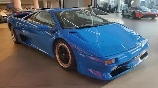 Lamborghini Diablo SV childhood poster car walkaround 4K