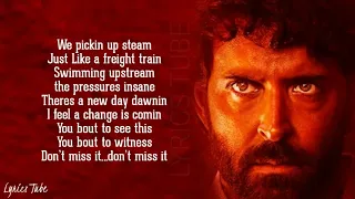 Unstoppable Now - Super 30 | Hrithik Roshan | We are unstoppable now | Lyrics