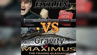 Zetrix Exilon 772L/ML  Maximus Gravity 23ML  Graphiteleader ASPRO и Tiro на минималках. Обзор.