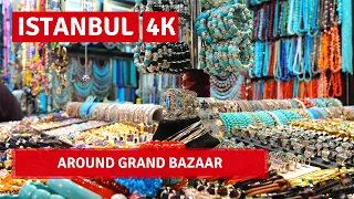 Istanbul Fatih District Walking Tour 19 October 2021|4k UHD 60fps