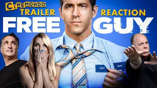 Free Guy Trailer Reaction - Ryan Reynolds! - What is happening!?