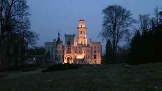 Romantic Castle Hluboká, South Bohemia