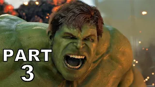 MARVELS AVENGERS Walkthrough Gameplay Part 3 - Hulk (Full Game)