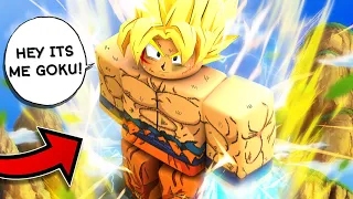 I SURVIVED 100 Days as GOKU in Roblox DRAGON BALL Z DEMO!...