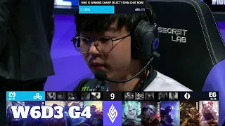 Cloud 9 vs Evil Geniuses | Week 6 Day 3 S11 LCS Summer 2021 | C9 vs EG W6D3 Full Game