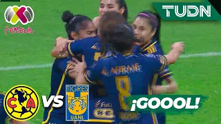 ¡TREMENDO GOLAZO DE REYES!  | América 0-2 Tigres | AP2023-Final Ida | Liga Mx Femenil