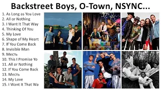 Boybands hits ｜ 90's Hits ｜ Bsb, Nsync, A1, Westlife, Blue