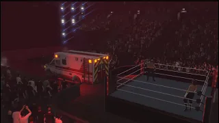 WWE 2K24 Ambulance Match Roman Vs Sami Zayn WWE Undisputed Universal Championship on the line