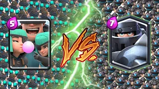 RASCALS VS MEGA KNIGHT (2023) - Clash Royale Challenge