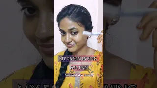 #shorts Face Shaving Routine for Bright & Glowing Skin 💖 Must Watch Before Shaving😨 #tamil #beauty