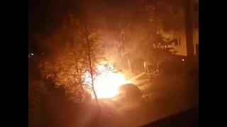 Kfz Brand 12.10.2019 Liebensteiner Straße Marzahn