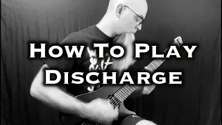 How to Play DISCHARGE - Protest and Survive - Easy Beginner Guitar Lesson #37 - D-Beat Punk Metal