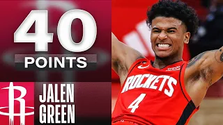 Jalen Green Drops An IMPRESSIVE 40 Points vs Pelicans! | March 19, 2023