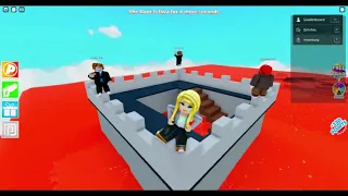 Пол это ЛАВА роблокс / Котик Рыжик ! ( Floor is Lava roblox )