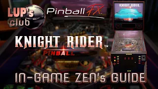 Pinball FX [4K] Universal Pinball: Knight Rider Pinball ► In-game Zen's Guide [FR-ENG]