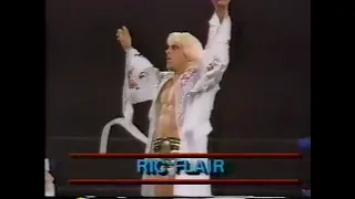 Ric Flair vs Mike Davis   Pro Wrestling USA Dec 1st, 1984