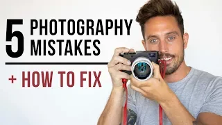 5 Mistakes EVERY Photographer Makes + How To Fix!