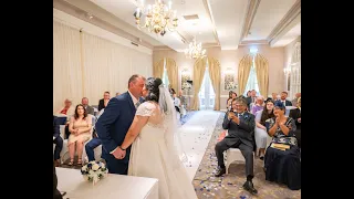 Leilani & Wayne at Moor Hall Hotel