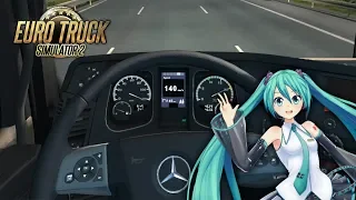 ~ MUSIC DRIVE MERCEDES-BENZ NEW ACTROS 625 HP in ETS 2 [Hatsune Miku] ~