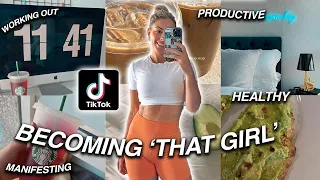 becoming 'THAT' girl! TikTok glow up trend, how to become the BEST version of yourself ♡