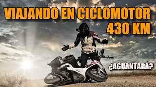 🔴‼️,VIAJE en CICLOMOTOR ‼️430 KM, ‼️ YAMAHA JOG 50cc