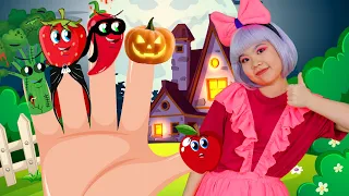 Scary Fruits! Halloween Finger family | Kids Funny Songs