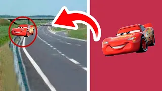 8 RAYO MCQUEEN Captados y Vistos En La Vida REAL