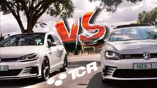 Volkswagen golf TCR vs  Volkswagen Clubsport GTI // Insane review !