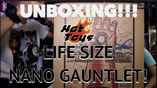 LIFE SIZE NANO GAUNTLET | HOTTOYS | UNBOXING!!!