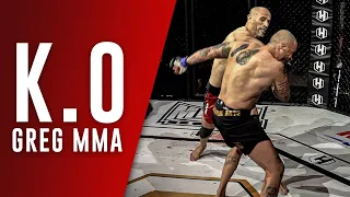 Le KO de F-O-U de GREG MMA : le combat COMPLET - HEXAGONE MMA