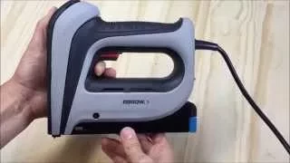 How to load Arrow T50ACD Electric Staple Gun