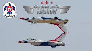 2021 U.S.A.F.  Thunderbirds California Capital Airshow (Saturday Demo)