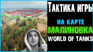 Гайд по ИГРЕ на Карте МАЛИНОВКА в World of Tanks.