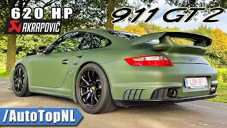 Porsche 911 GT2 AKRAPOVIC | 325KM/H REVIEW on AUTOBAHN [NO SPEED LIMIT] by AutoTopNL