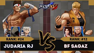 KOFXV⭐JUDARIA RJ (Joe/Meitenkun/Kukri) vs BF SAGAZ (Mai/Yashiro/Ryo)⭐Rank Match