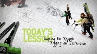 BackSide Elevated Education Episode 26 - Rigging for Rappel - Rigging an Extension