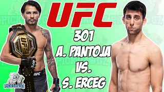 Pantoja vs Erceg Predictions | UFC 301 Rio de Janeiro Picks | UFC Bet With Me