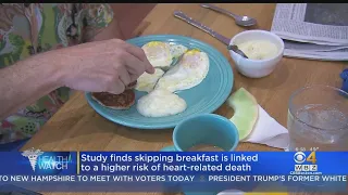 Study Finds Skipping Breakfast Linked To Higher Risk Of Heart-Related Death