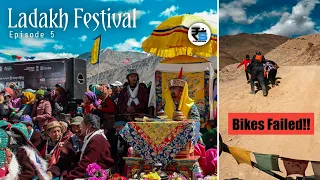 Ep.5 | Bikes Failed - Zanskar Valley 2022 | 7th Ladakh Festival | Travel Vlog | #RudraShoots