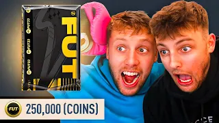 MY BRO OPENS THE MOST EXPENSIVE 250,000 PACK IN FIFA HISTORY - FIFA 23