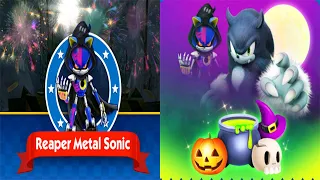 Sonic Dash Racing Game Official Halloween Update - Werehog and Reaper Metal Sonic New Character