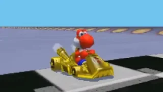 Red Yoshi in Mario Kart 7 - 150cc Cherry Cup (CTGP-7 Custom Tracks)