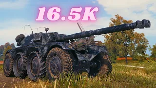 Panhard EBR 105 - 16.5K Spot + Damage & Panhard EBR 105 - 18K World of Tanks   #wot #worldoftanks