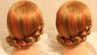 Причёска из узлов | Авторские причёски | Лена Роговая | Hairstyles by REM | Copyright © #hairstyles